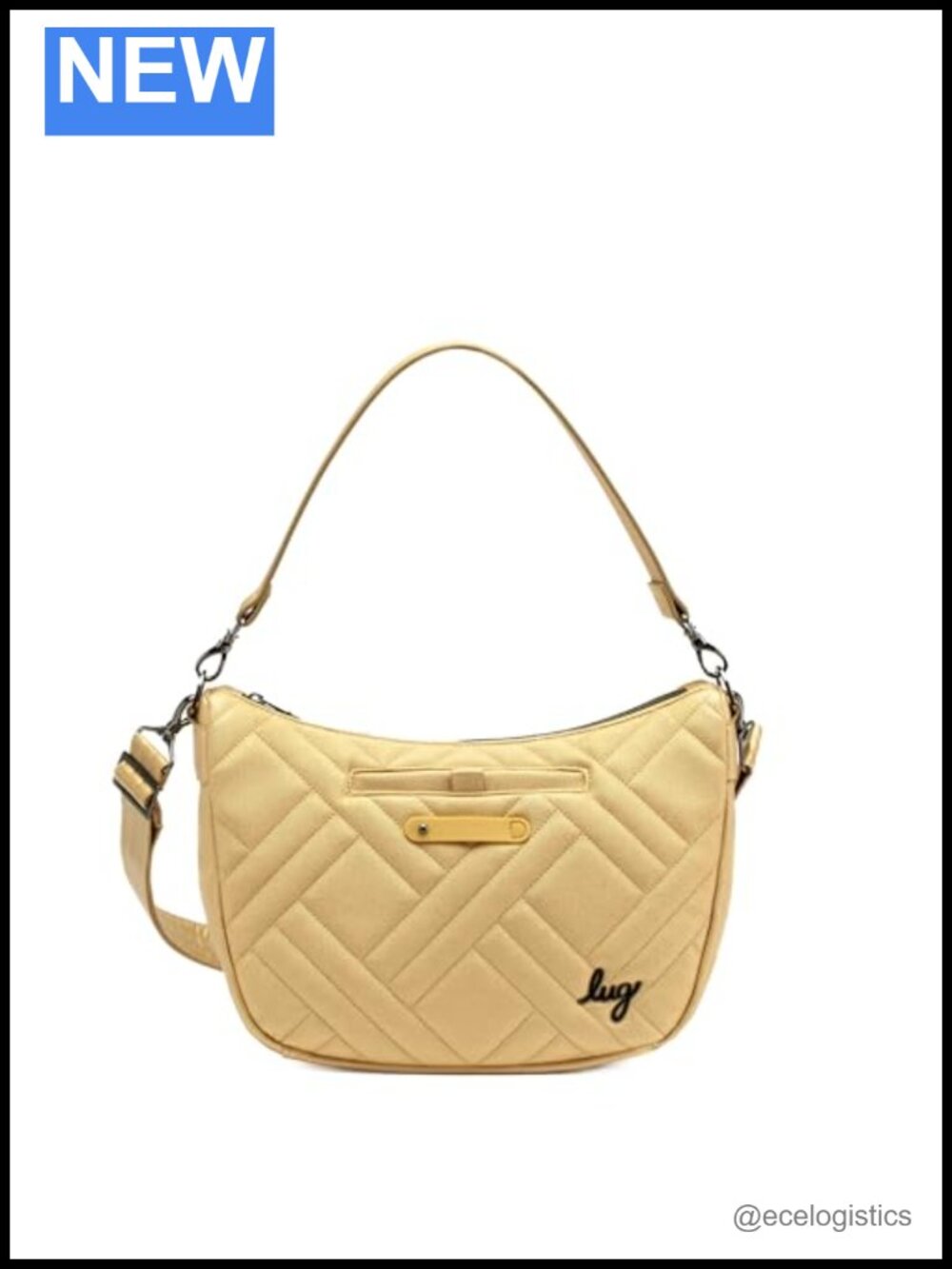 Lug Harmony Matte Luxe VL Crossbody Bag Faux Leather Organizer RFID